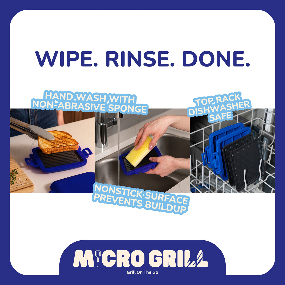 Micro Grill Classic™  - Microwave Sandwich Grill