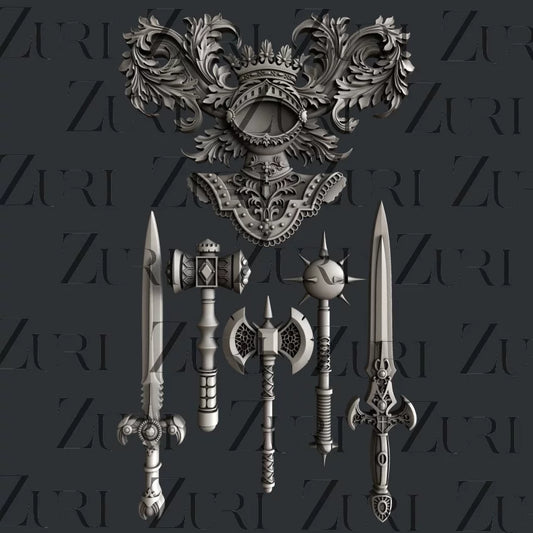 Zuri Designs Medieval Gear