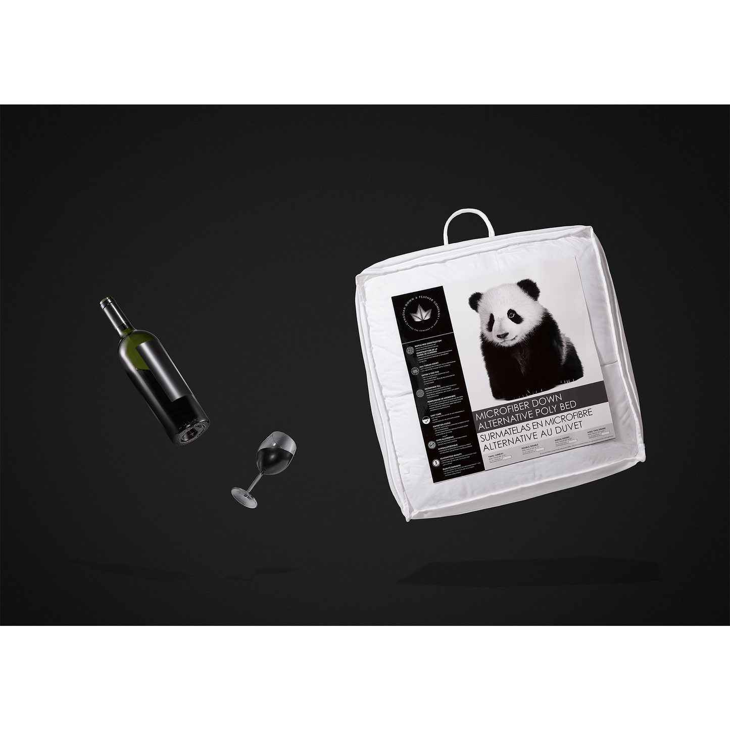 Microfiber Down Alternative Poly Bed