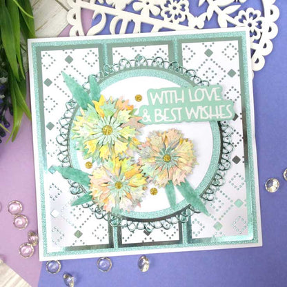 Moonstone Dies - Dimensional Flowers - Cornflower