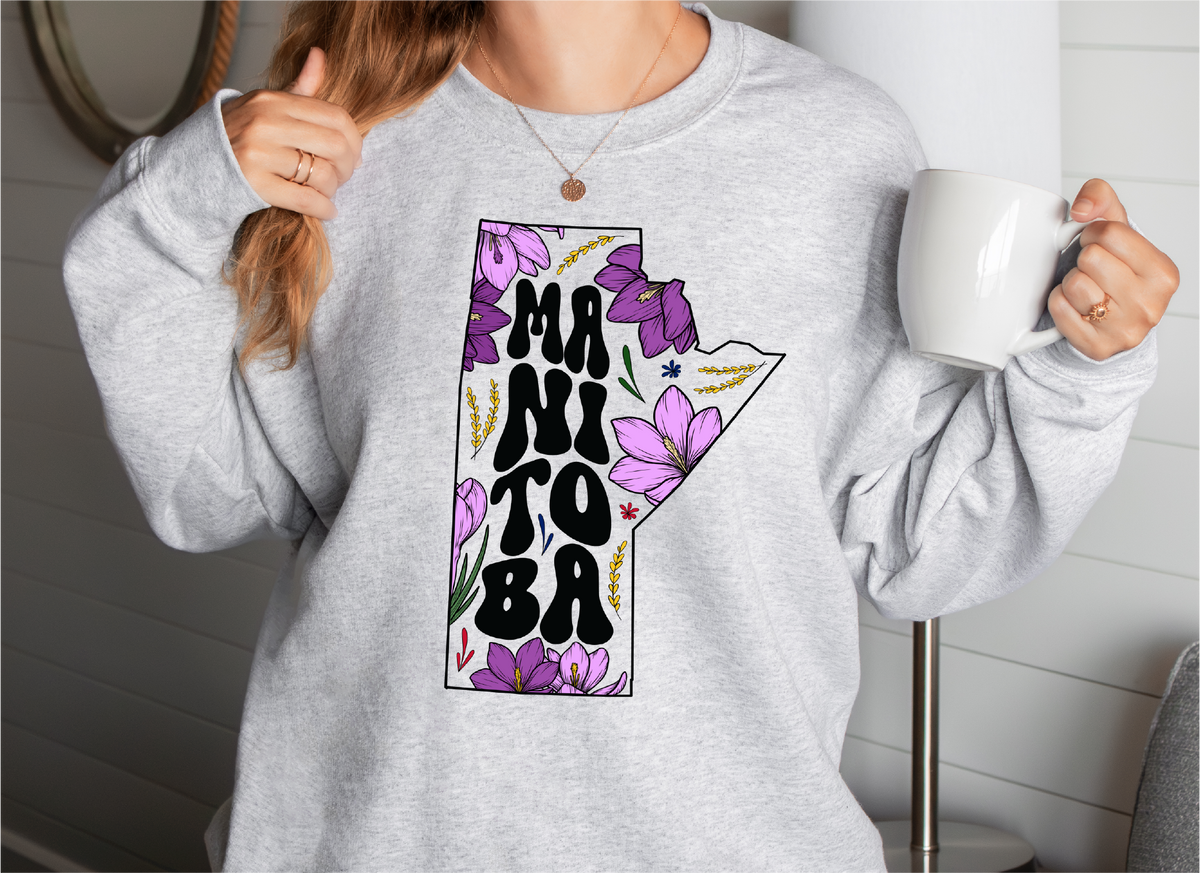 Manitoba Grow Where You Are Planted Unisex Crewneck Sweatshirt