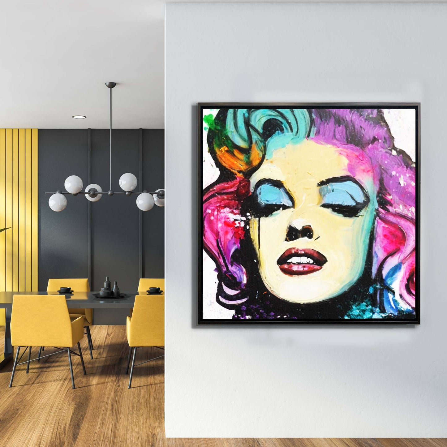 Wall Art -Marilyn in Urban Art