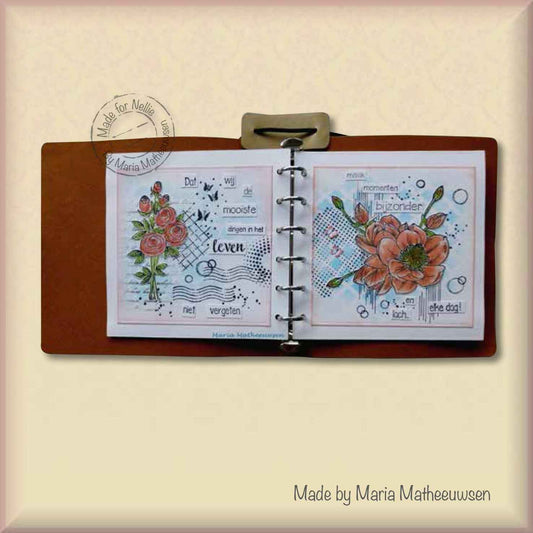 Nellie's Choice Nellie's Bullet Journal Clear Stamp Borders-1