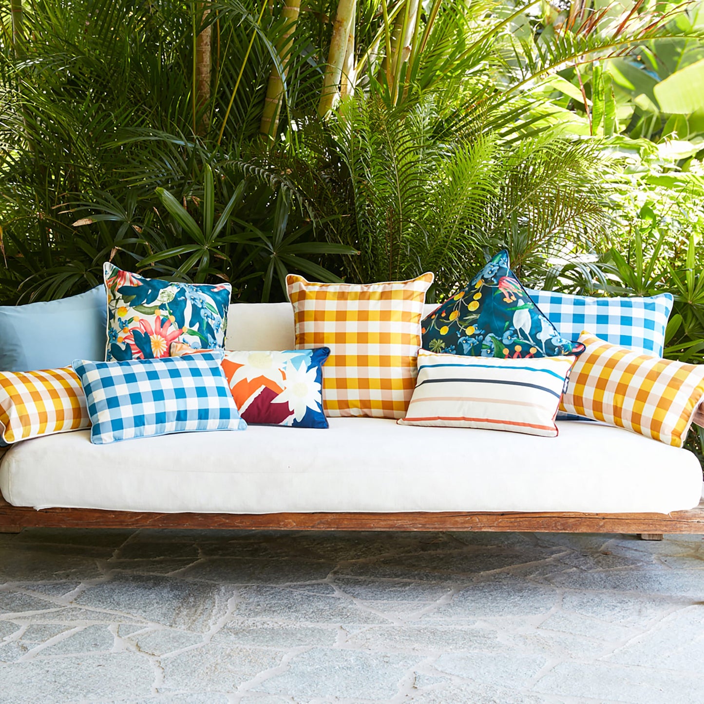 Throw Cushion 50x30cm<br> Indoor & Outdoor Use