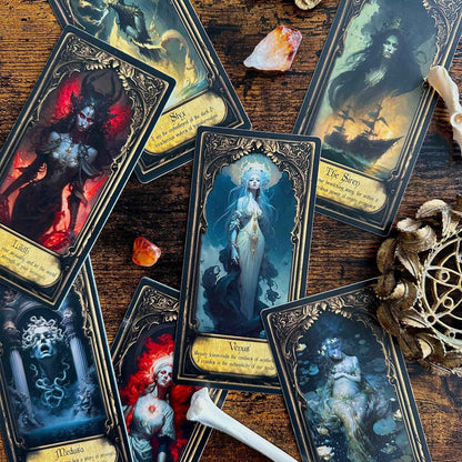 Obsidian Veil Oracle Deck