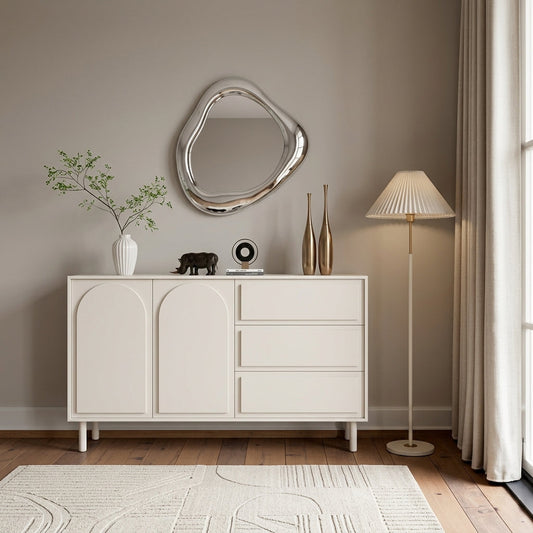 SC53 White Shoe Cabinet