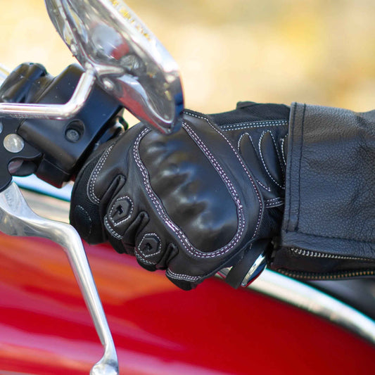 Open Road Hard Knuckle Motorcycle Gloves