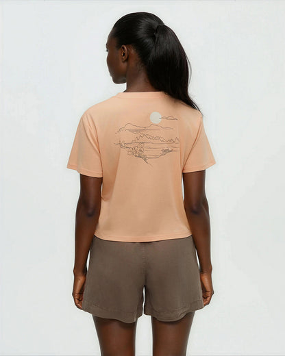 Wild Rose Lake Crop T-Shirt