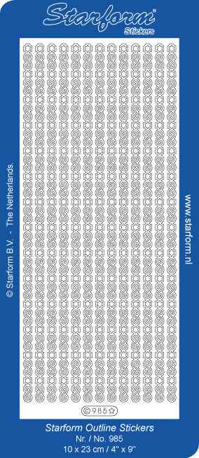 Outline Stickers - Deco Stickers
