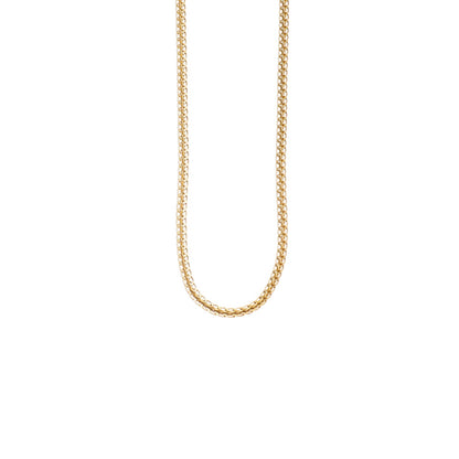 JOSEFA Gold: Mini Textured Dainty Gold Chain