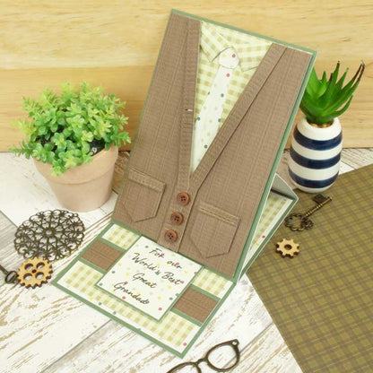 Suits, Cardigans & Shirts 8" x 8" Paper Pad
