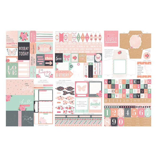 The Paper Boutique Lovely Days 8x8 Project Pad