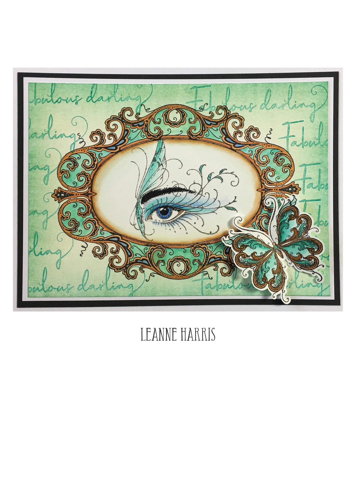 Decadance A5 Clear Stamp Set