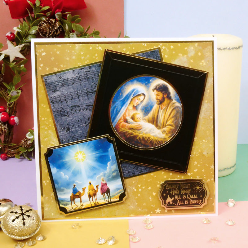 O Holy Night Square Pocket Pad