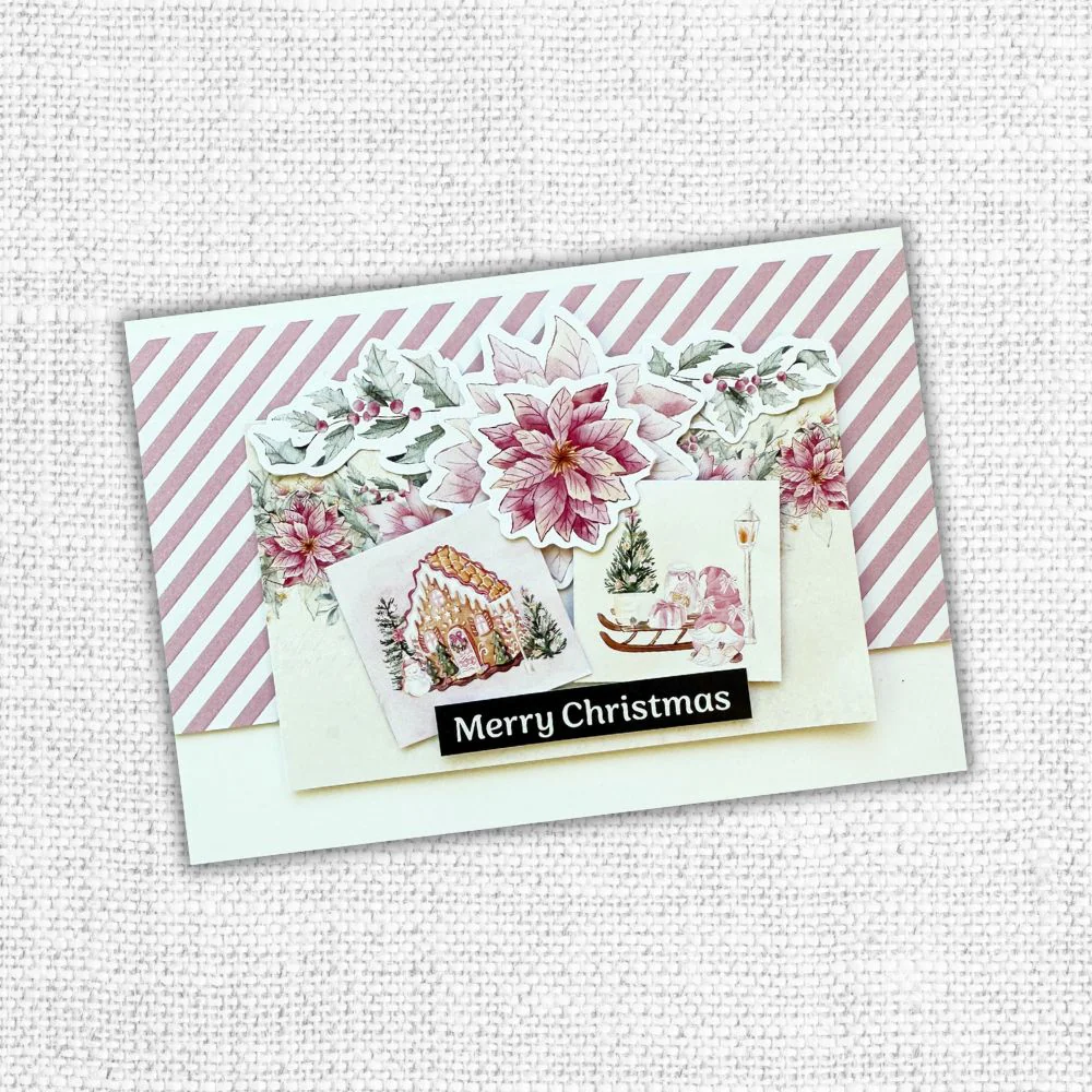 Sweet Christmas Treats Florals Embossed Die Cuts 31226
