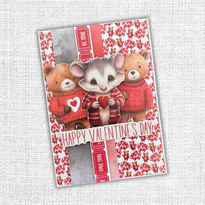 Animal Love Embossed Die Cuts 31629