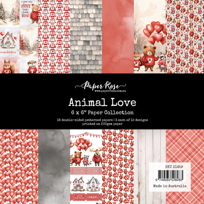 Animal Love 6x6 Paper Collection 31659