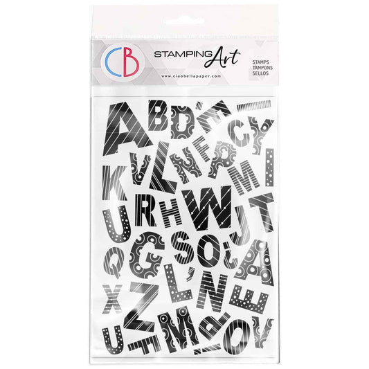 Ciao Bella Clear Stamp Set 4"x6" Baby Alphabet