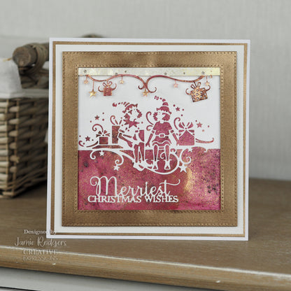 Creative Expressions Paper Cuts Santa's Helpers Double Edger Craft Die