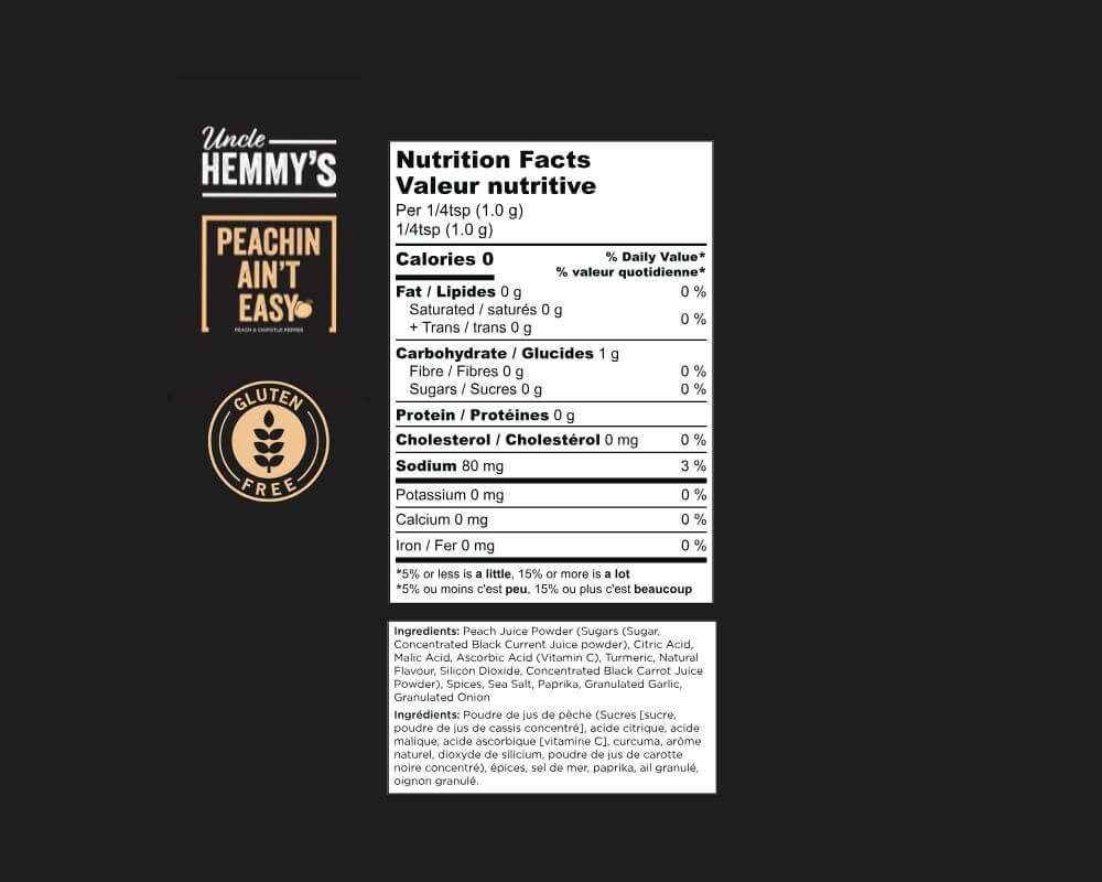 Uncle Hemmy’s : Peachin Ain’t Easy Bottle