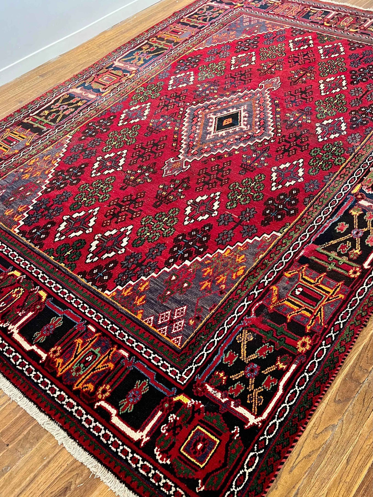Persian Joshaqan Rug | 10’ 4” x 7’ 1”