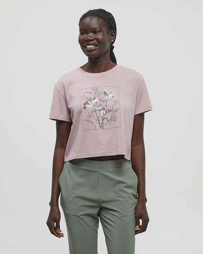 Floral Crop T-Shirt