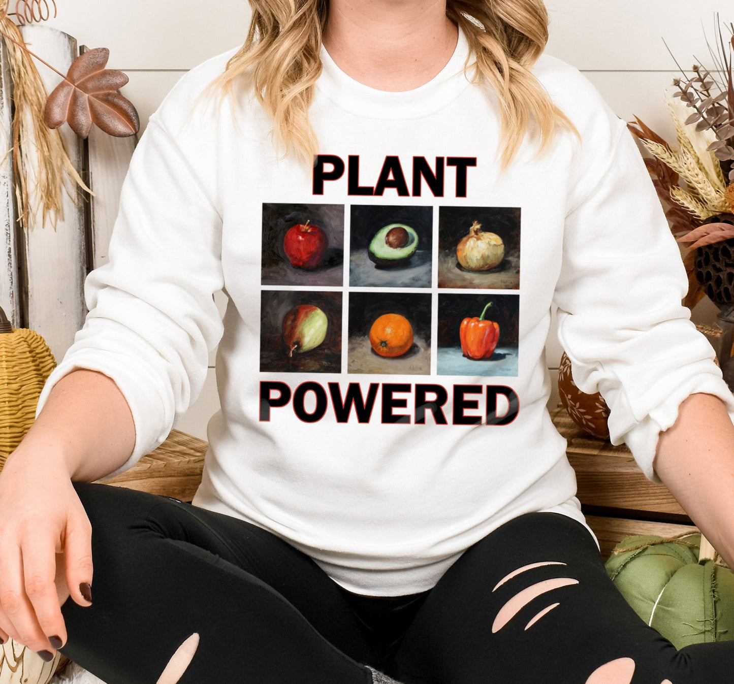 PLANT POWERED ユニセックス スウェットシャツ