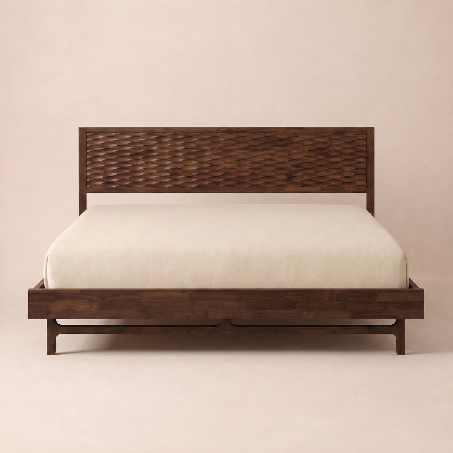 Elara Solid Wood Bed Frame