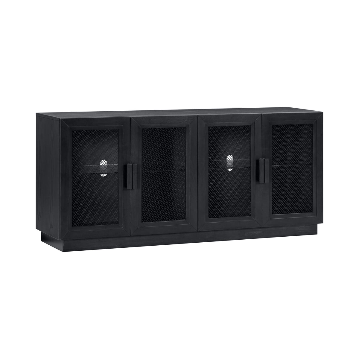 Marais 72" Natural Wood Storage TV Stand/Sideboard - Multiple Colors