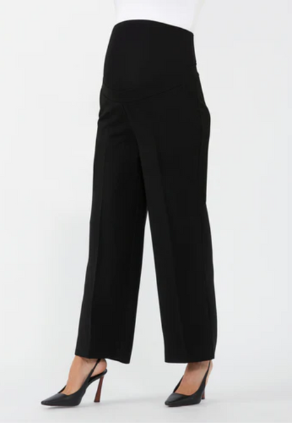 Alexa Wide Leg Maternity Pant Black