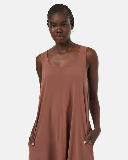 InMotion Sleeveless Midi Dress