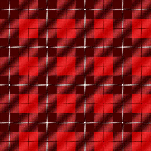 Plaid Red 2 Adhesive Vinyl