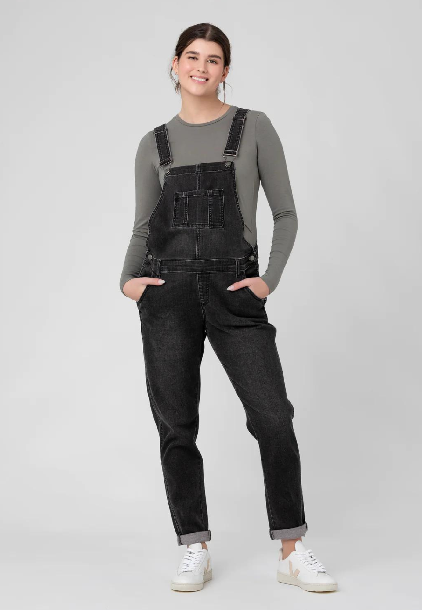 Ripe Denim Maternity Overalls