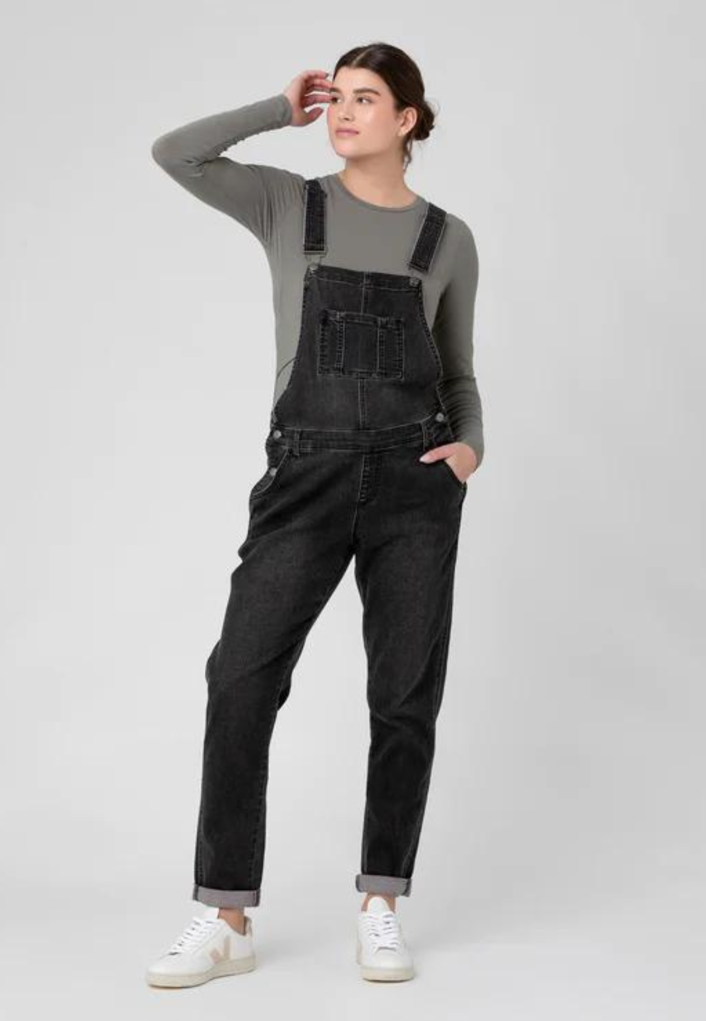Ripe Denim Maternity Overalls