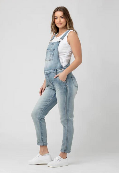 Ripe Denim Maternity Overalls