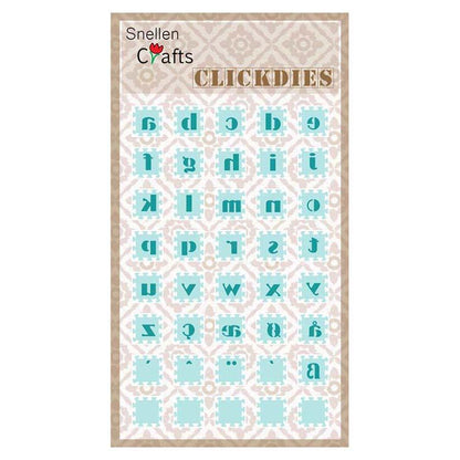 Snellen Crafts Click Dies Alphabet 2