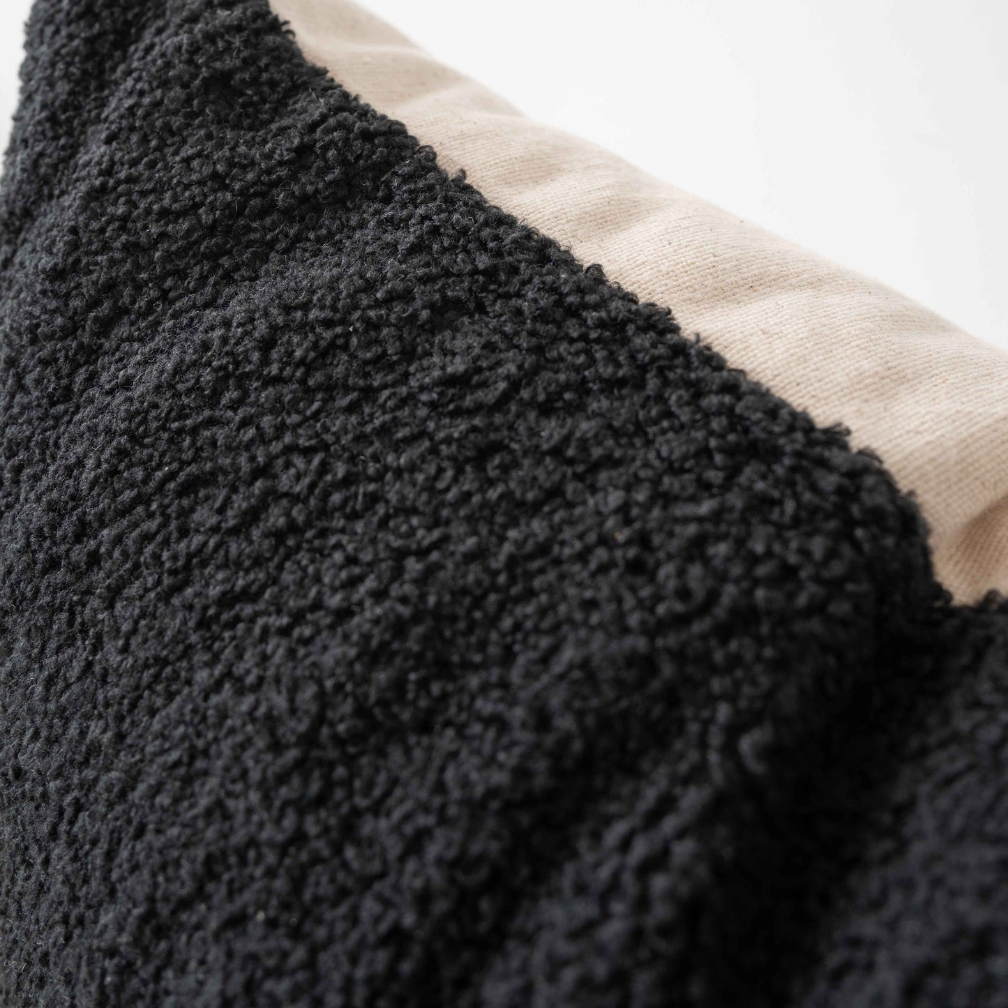 COTTON -BLACK SHERPA