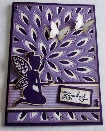 Nellie's Choice Shape Dies Blue Fairy with Rabbit