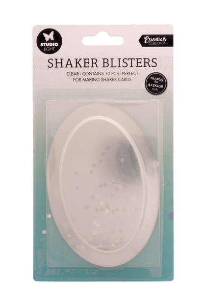 SL Shaker Window Blister Oval Essentials 105x65x5mm 10 PC nr.03