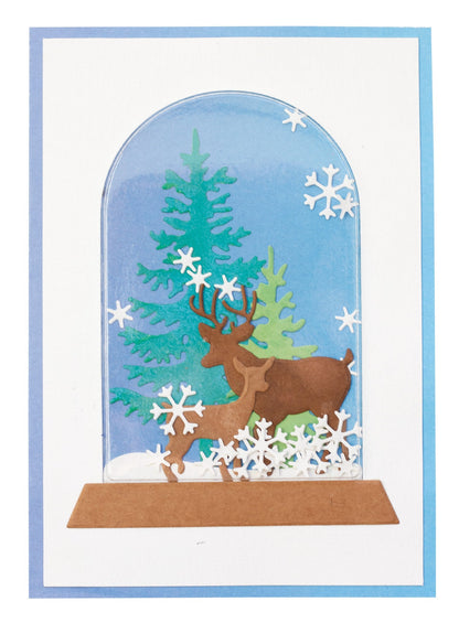 SL Cutting Dies Dome Scenery Essentials 106x146x1mm 9 PC nr.557