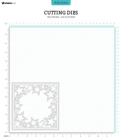 SL Cutting Die Star Square Essentials 135x135x1mm 2 PC nr.565