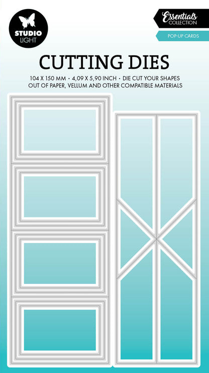SL Cutting Dies Pop-Up Cards Essentials 10 PC