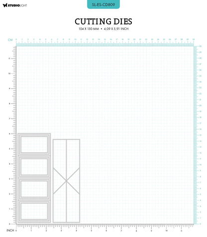SL Cutting Dies Pop-Up Cards Essentials 10 PC