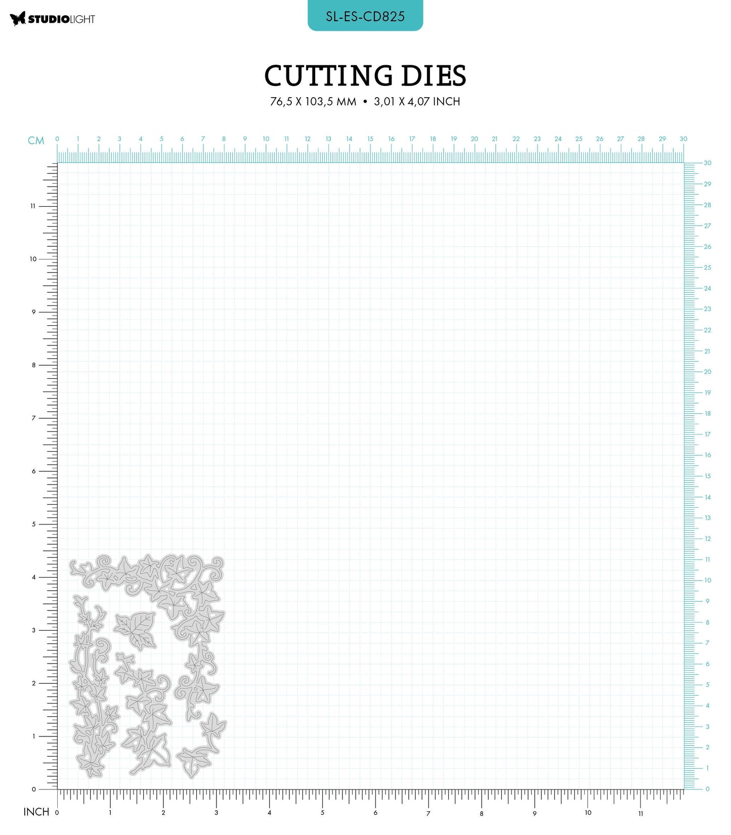 SL Cutting Dies Ivy Branches Essentials 5 PC
