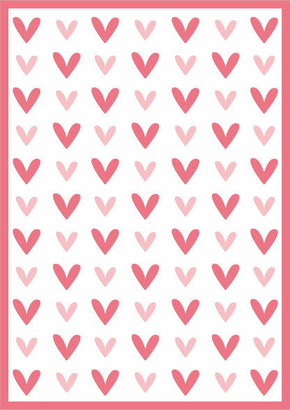SL Mask Heart Pattern Essentials 150x210x1mm 1 PC nr.175