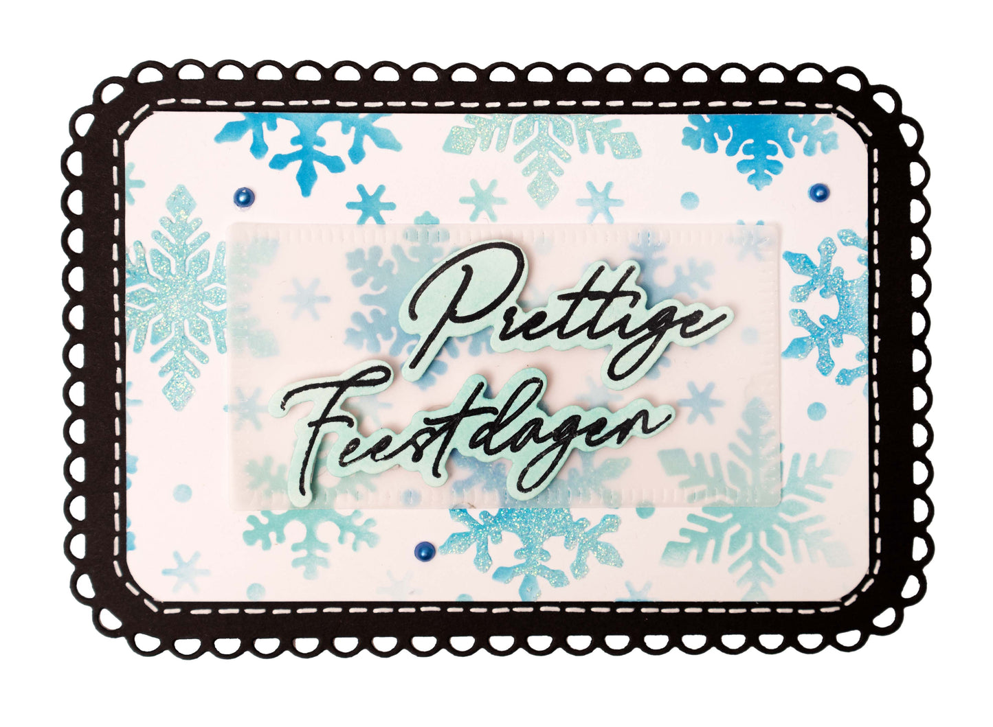 SL Mask Snow Pattern Essentials 105x150x1mm 1 PC nr.213