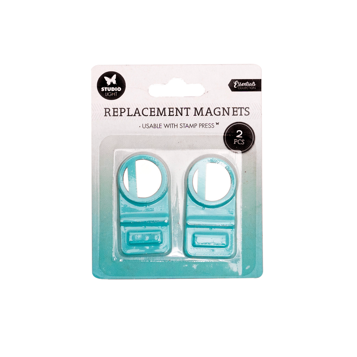 SL Stamp Press Magnets Essential Tools 45x23x3mm 2 PCS nr.01