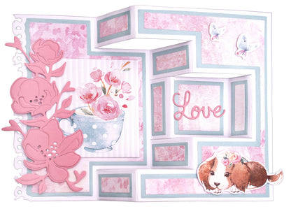 SL Cutting Die Love Friends Little Blossom 102x150x1mm 1 PC nr.197