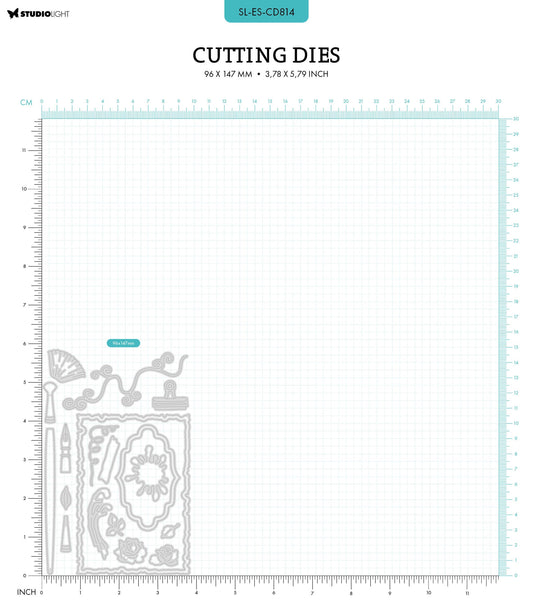 SL Cutting Dies Art Elements Vintage Diaries 20 PC