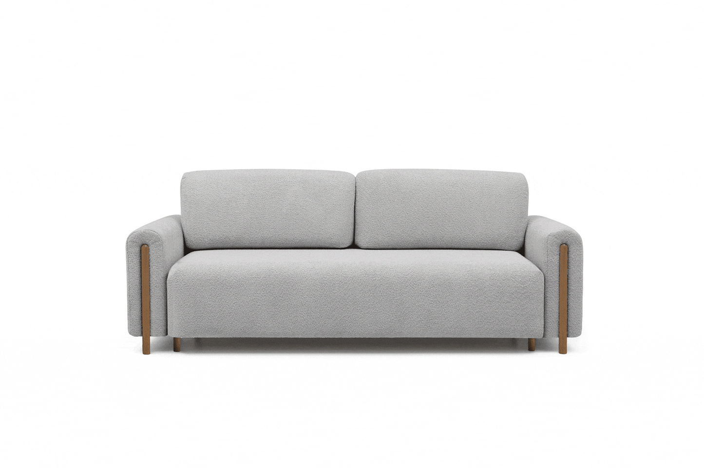 Arcadova 3 Seater Storage Sleeper Sofa - Grey